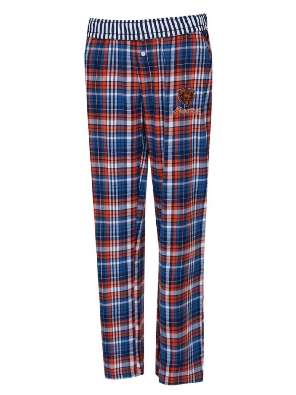 WOMENS CHICAGO BEARS PLAID PJ PANTS
